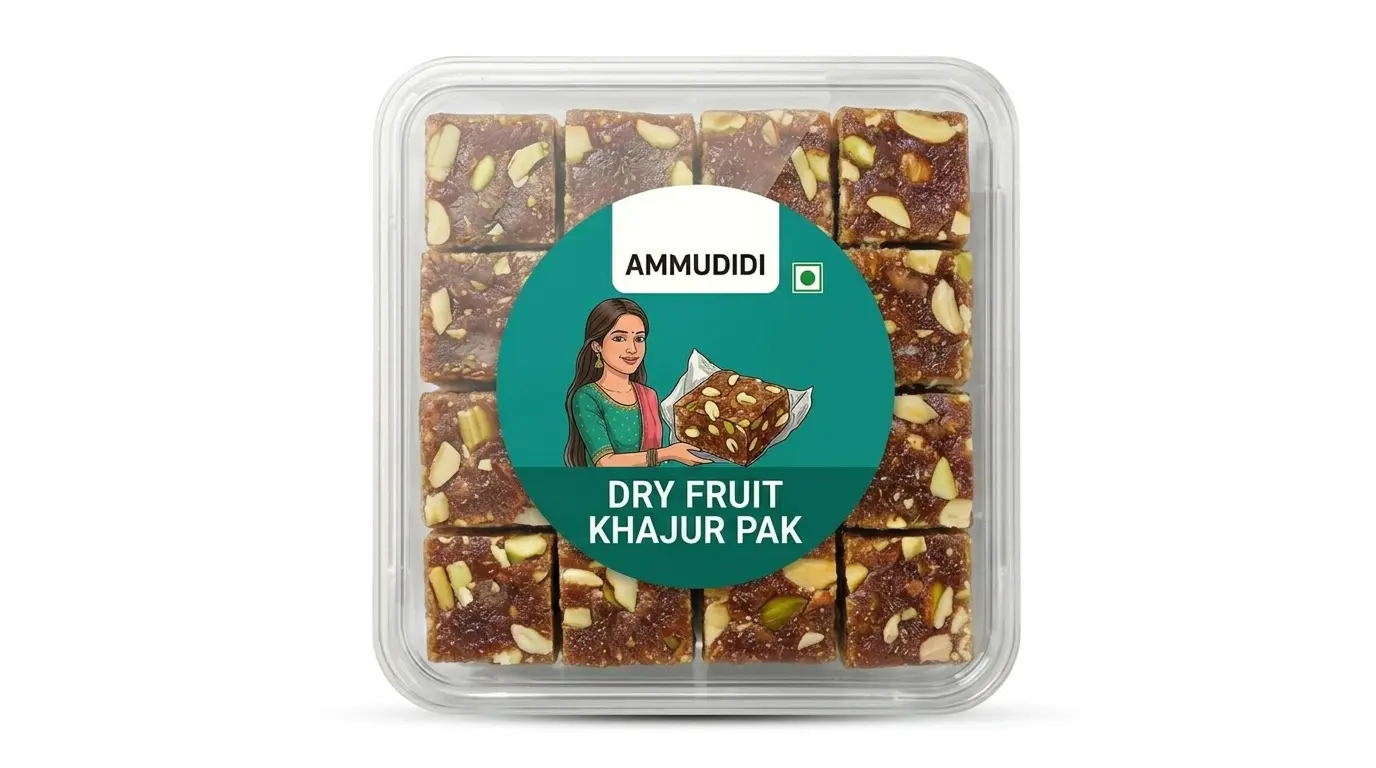 Dry Fruit Khajur Pak